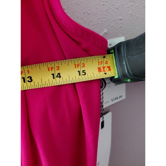 Magicsuit Susan Allover Slimming Swim Dress MSRP $188 Ruby Red Size 12 - Picture 10 of 13
